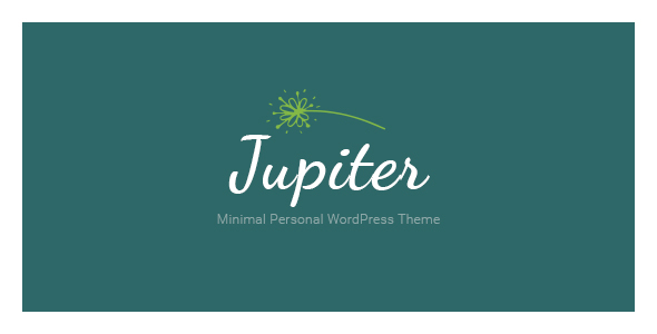 Jupiter Minimal Personal WordPress Theme Terell Dewayne