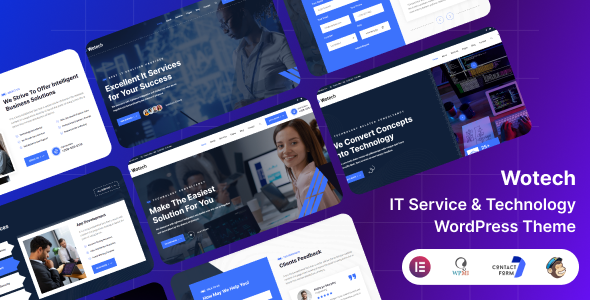 Wotech – IT Service WordPress Theme TFx ThemeFre