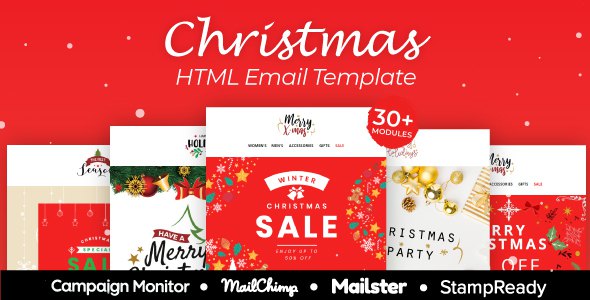 Christmas - Multipurpose Responsive Email Template With StampReady Builder
       TFx Hovsep Kester