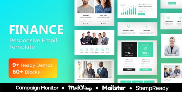 Finance Agency - Multipurpose Responsive Email Template - StampReady + Mailster & Mailchimp
       TFx Edmund Lesley