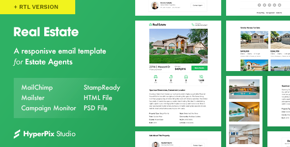 Real Estate Email Template
       TFx Corwin Eliott