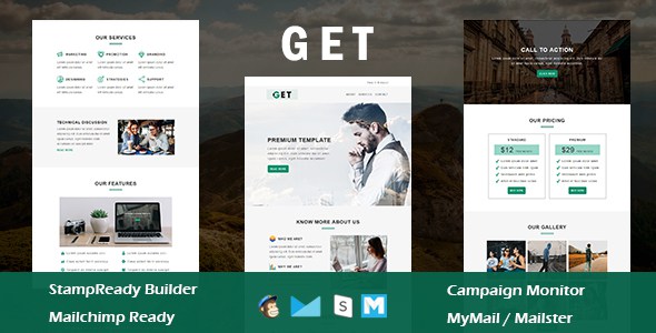 Get - Multipurpose Responsive Email Template With Online StampReady Builder Access
       TFx Junior Waman