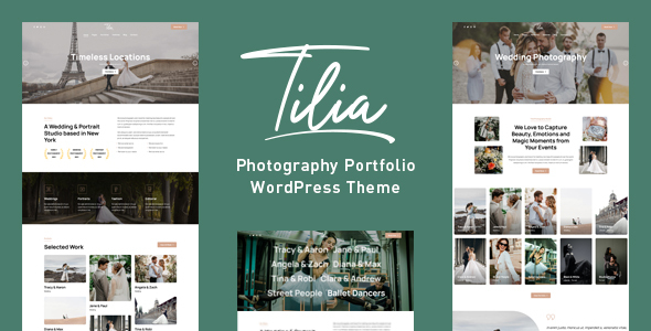 Tilia - Photography Portfolio WordPress Theme TFx ThemeFre