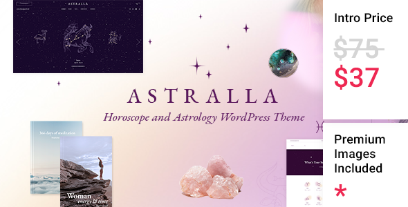 Astralla - Horoscope and Astrology Theme TFx ThemeFre