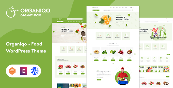 Organiqo - An Organic Store WordPress Theme TFx ThemeFre