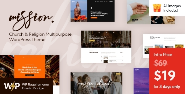 Mission - Church amp Religion Multipurpose WordPress Theme TFx ThemeFre