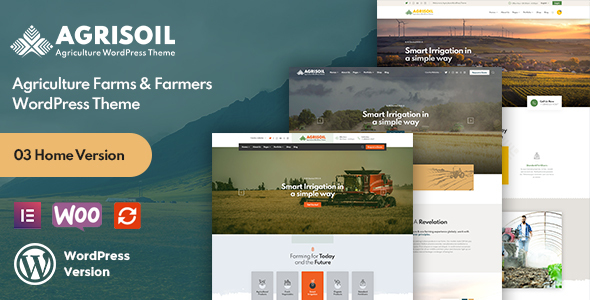 Agrisoil - Agriculture amp Organic Farm WordPress Theme TFx ThemeFre